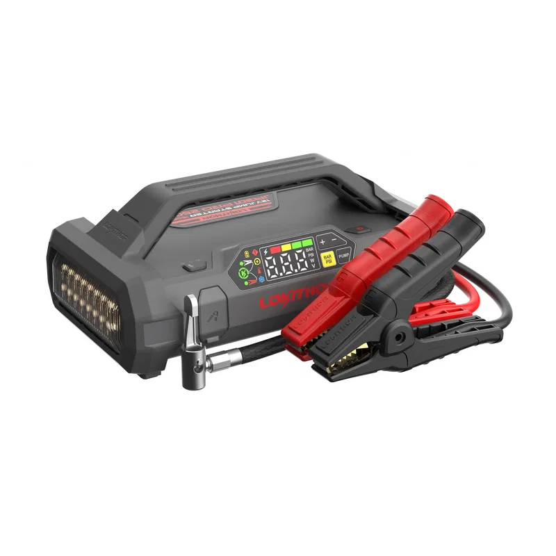 JA301 PRO – LOKITHOR Battery Jump Starter, Provide Auxiliary Power To Start 8.5 Liter Gasoline/6.5 Liter Diesel Engin...